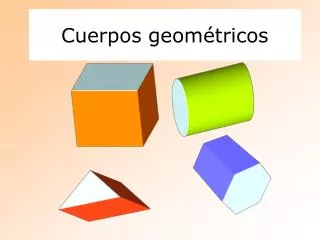 cuerpos geom tricos