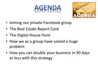 Joining our private Facebook group The Real Estate Report Card The Digital House Hunt