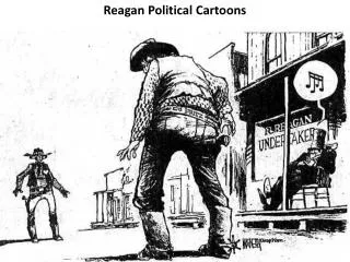 Reagan Political Cartoons