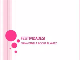 festividades