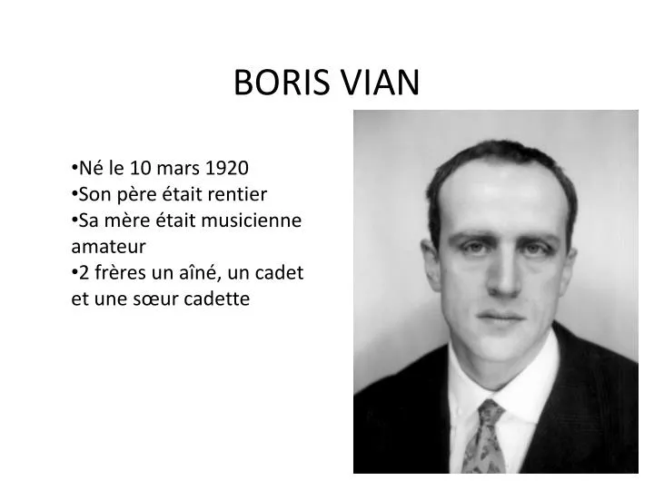 boris vian