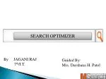 SEARCH OPTIMIZER - slide 1