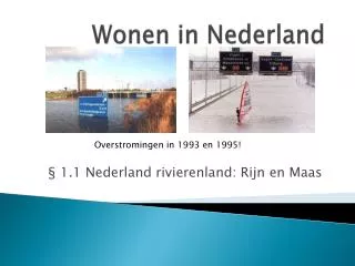 wonen in nederland
