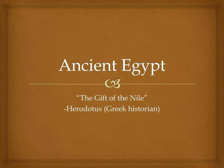 PPT - Ancient Egypt PowerPoint Presentation, free download - ID:3076813