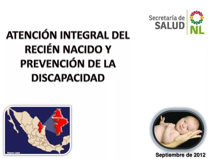 atenci n integral del reci n nacido y prevenci n de la discapacidad