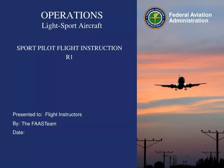 operations light sport aircraft