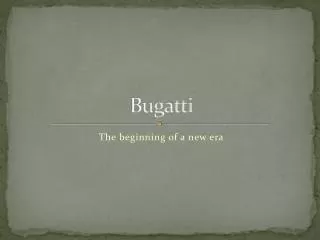 Bugatti