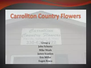 Carrollton Country Flowers