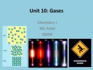 Unit 10: Gases