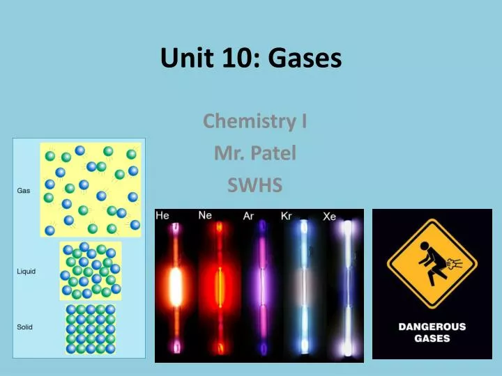 unit 10 gases