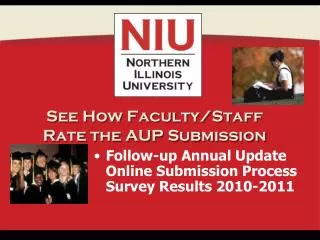 See How Faculty/Staff Rate the AUP Submission