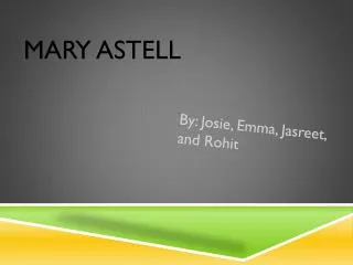 Mary Astell