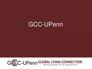 GCC- UPenn