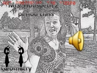 Mrs. Hudspeth 2 nd period class
