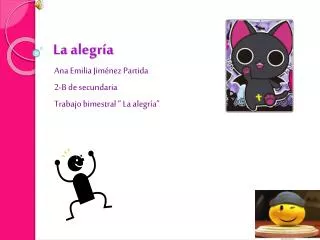 la alegr a