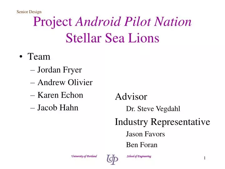 project android pilot nation stellar sea lions