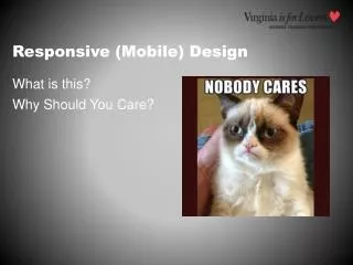 Responsive (Mobile) Design