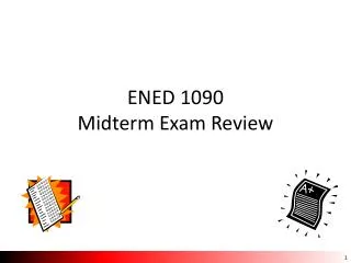 ENED 1090 Midterm Exam Review