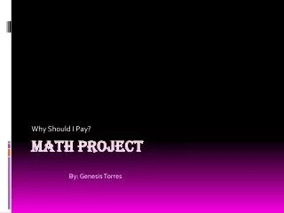 Math Project