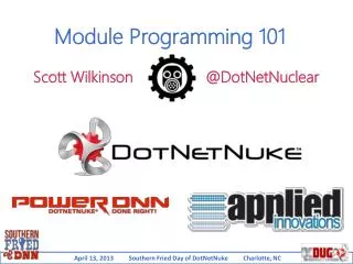 Module Programming 101