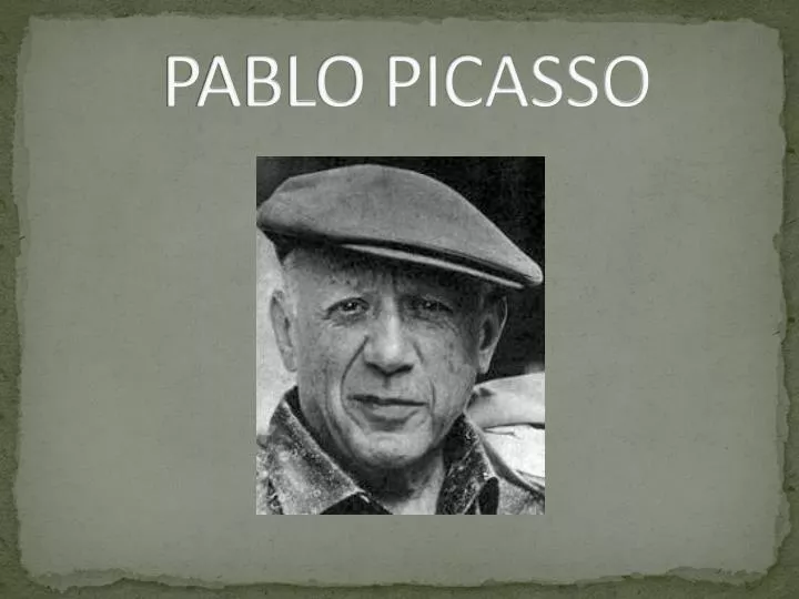 pablo picasso