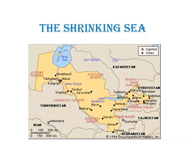 the shrinking sea