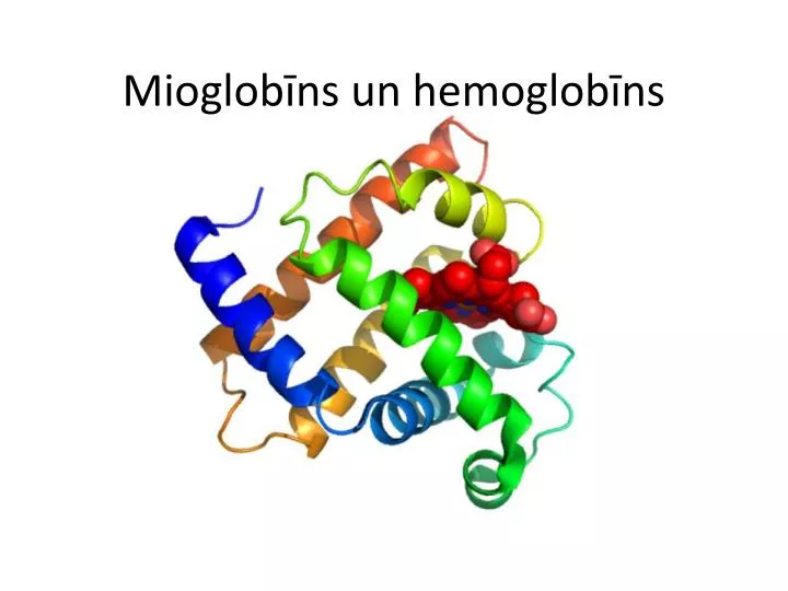 mioglob ns un hemoglob ns
