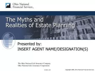 The Myths and Realities of Estate Planning
