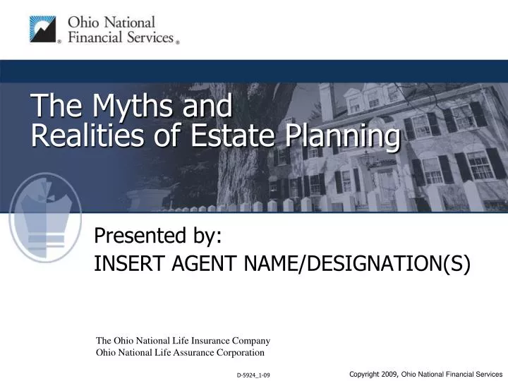 the myths and realities of estate planning