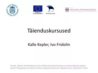 t ienduskursused