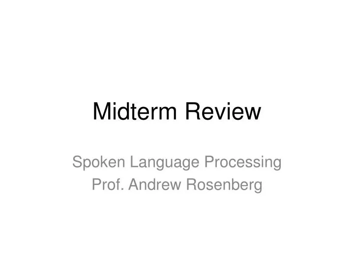 midter m review
