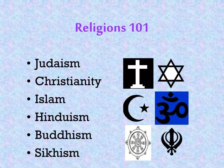 religions 101