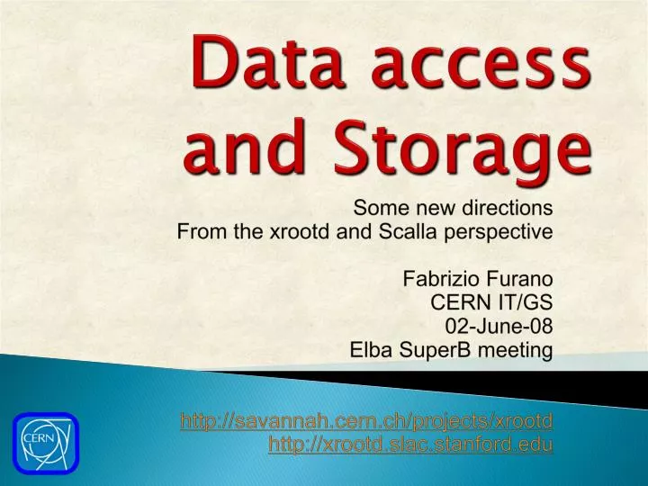 data access and storage