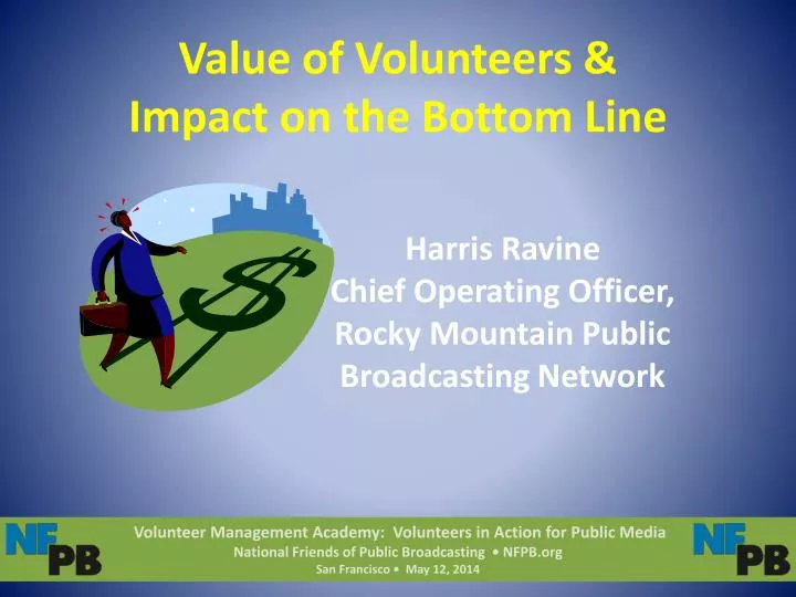 value of volunteers impact on the bottom line