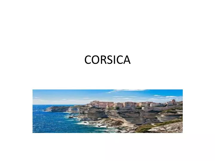 corsica