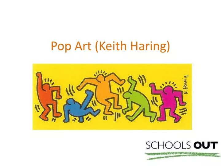 pop art keith haring