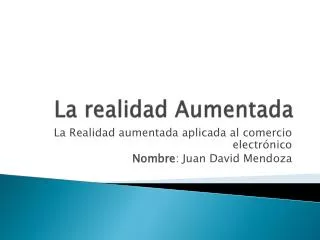 la realidad aumentada