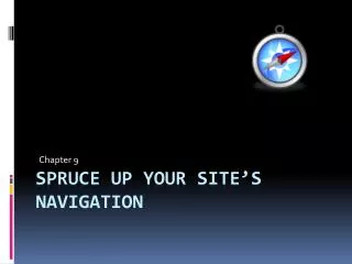 Spruce Up Your site’s navigation