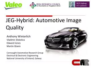 JEG-Hybrid: Automotive Image Quality