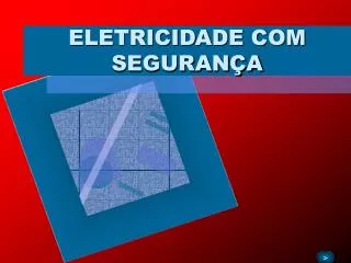 eletricidade com seguran a