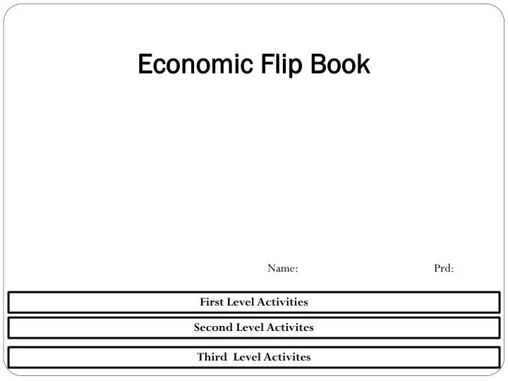 economic flip book
