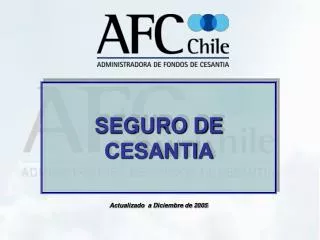 seguro de cesantia