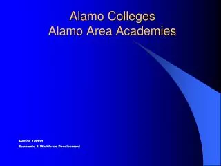 Alamo Colleges Alamo Area Academies