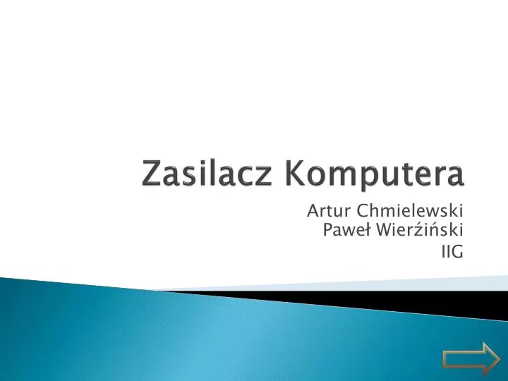 zasilacz komputera