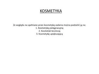 kosmetyka