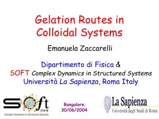 Gelation Routes in Colloidal Systems