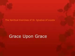 Grace Upon Grace