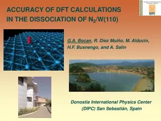 ACCURACY OF DFT CALCULATIONS IN THE DISSOCIATION OF N 2 /W(110) ?