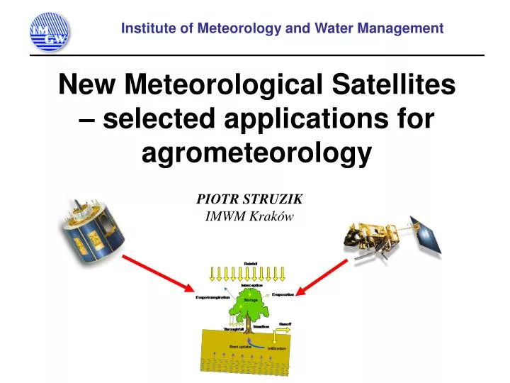 inst itute of meteorology and water management