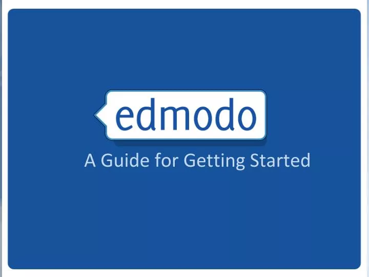 a guide for getting started